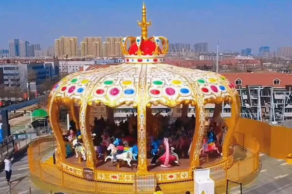 Fabricant de carrousels à couronne de 52 places Prodigy