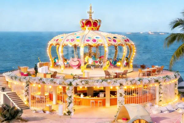 Fabricant de carrousels à couronne de 52 places Prodigy
