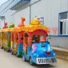 16-Seats-Trackless-Train-for-Sale Proveedor de trenes sin raíles de 16 plazas