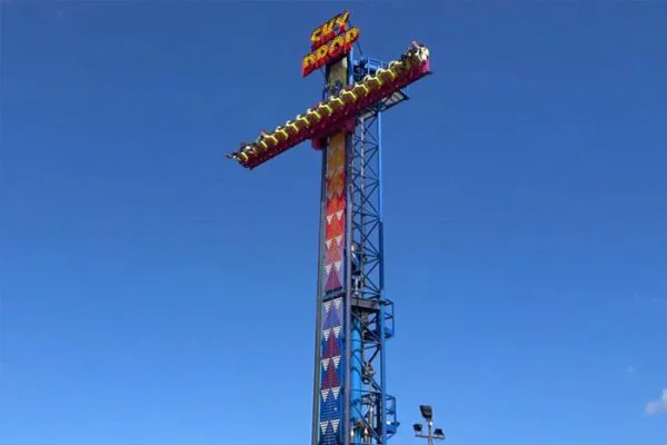 sky drop or theme park