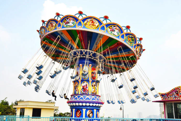 36 seat Flying Chair show