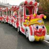 Clown-Trackless-Train-Supplier Tren sin vías con forma de payaso de 16 plazas en venta