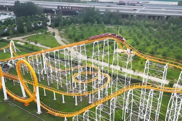 Four Loops Roller Coaster for Sale Four Loops Roller Coaster for Sale