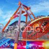 Giant-Frisbee-Ride-for-Sale Se venden atracciones de péndulo con 24 asientos.