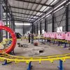 Worm-Roller-Coaster-for-Sale Achterbahn „Fruchtwurm“ zu verkaufen
