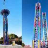 未标题-4-恢复的-恢复的 38m Spinning Drop Tower Ride for sale