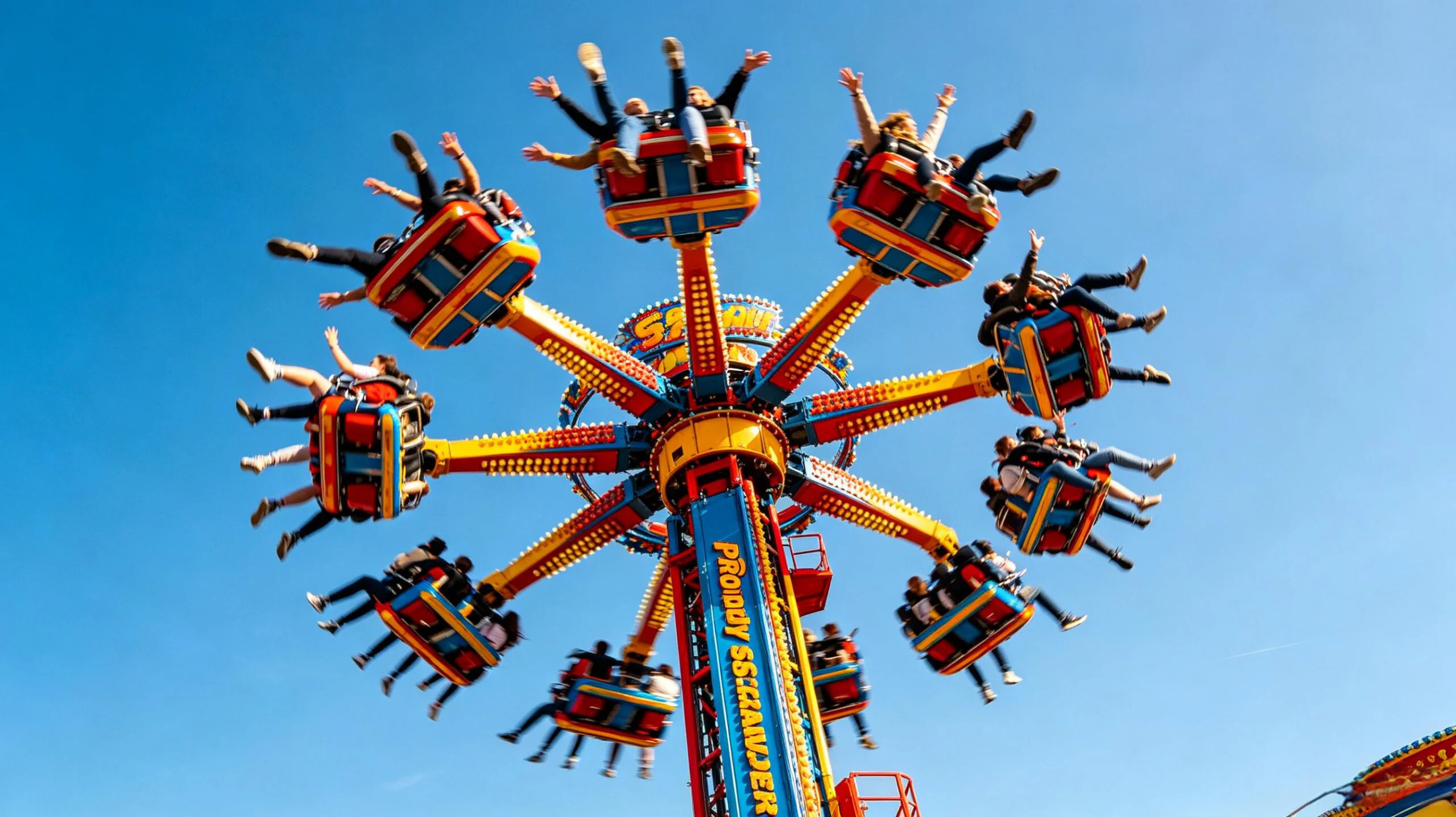 Scrambler ride