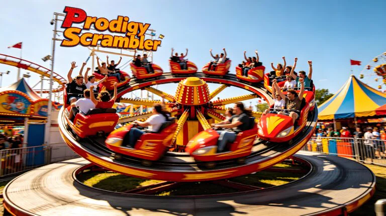 Scrambler ride