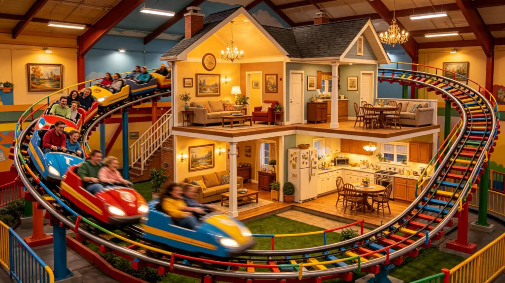 In House Roller Coaster