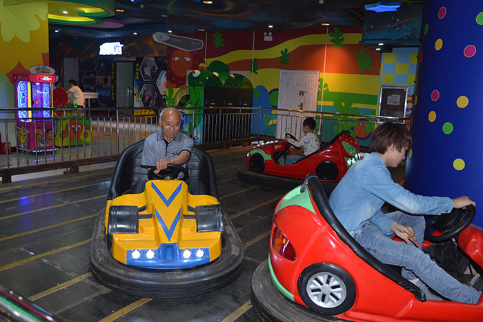 F1 style bumper car factory