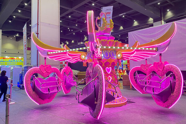 Love themed Music Flying Chair Amusement Equipment factory Love themed Music Flying Chair Amusement Equipment factory